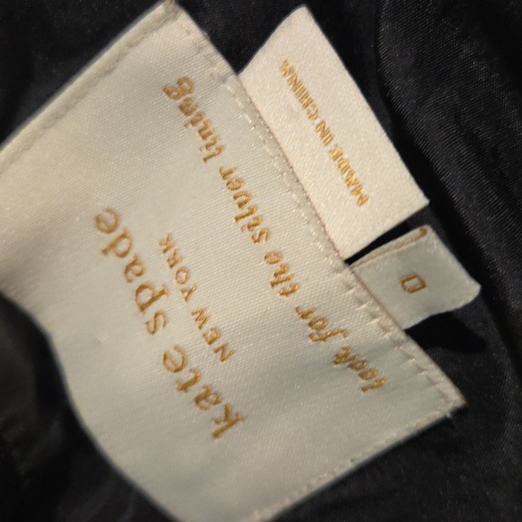 Kate Spade Black and White Scoop Neck Mini Sundress - Picture 5 of 5